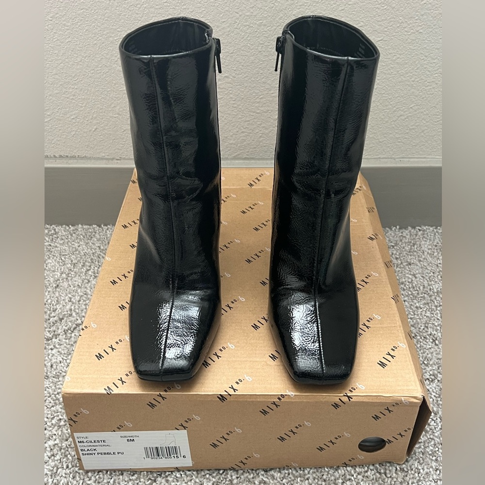 Mix NO.6 Bootie, Sz 8M, Black